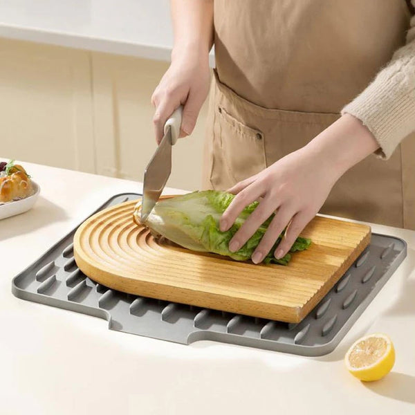 Heat-Resistant & Non-Slip Mat for Drip-Free Drying