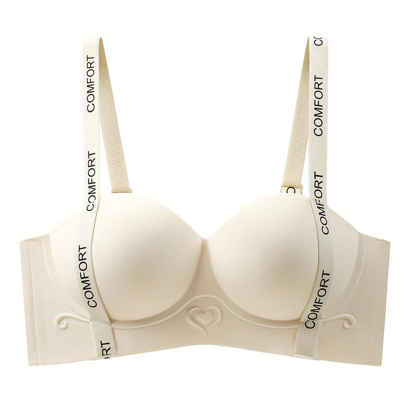 Women's padded push-up wireless comfort bra