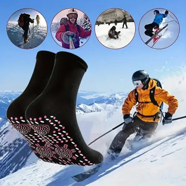 Unisex self-heating socks