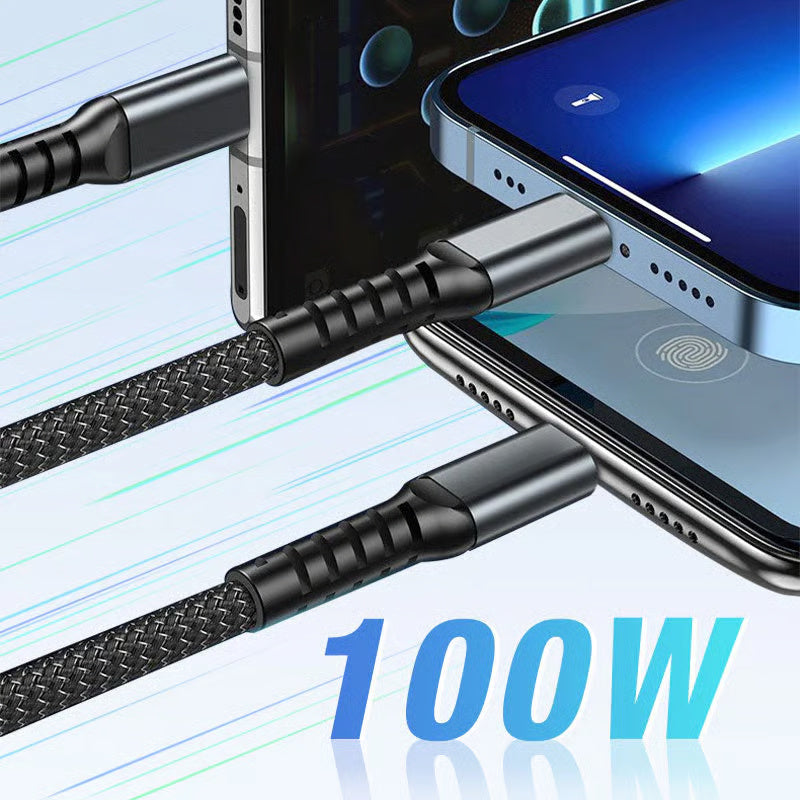 Light-Emitting 3-in-1 Super Fast Charging Cable