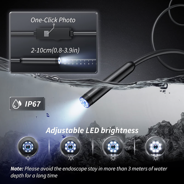 Plug-and-Play Endoscope Camera