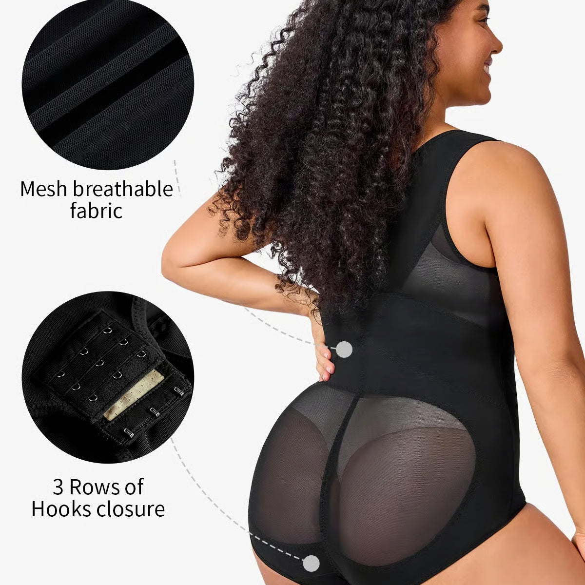 High-Waist Shapewear Bodysuit – Sculpt Your Dream Curves
