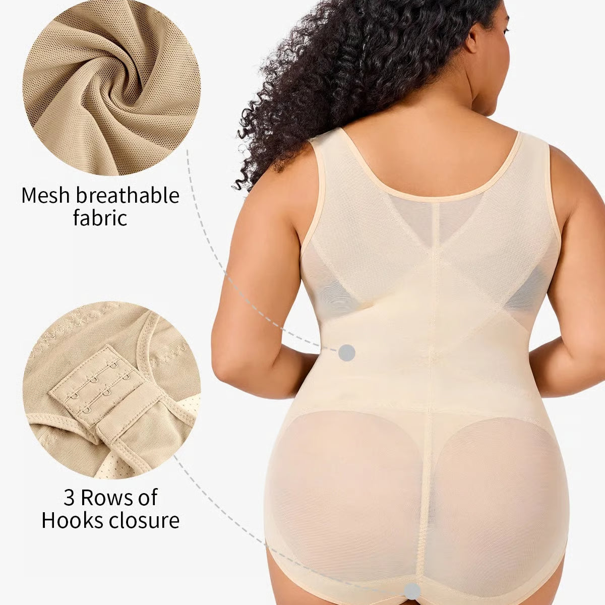 High-Waist Shapewear Bodysuit – Sculpt Your Dream Curves