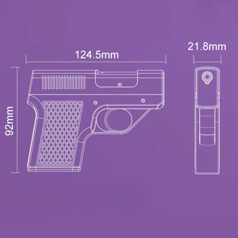 🔥Cool Butane Pistol Torch Lighter