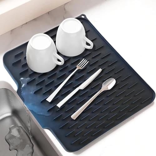Heat-Resistant & Non-Slip Mat for Drip-Free Drying