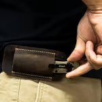 Leather Pocket Belt Knife Case