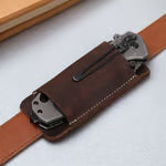 Leather Pocket Belt Knife Case