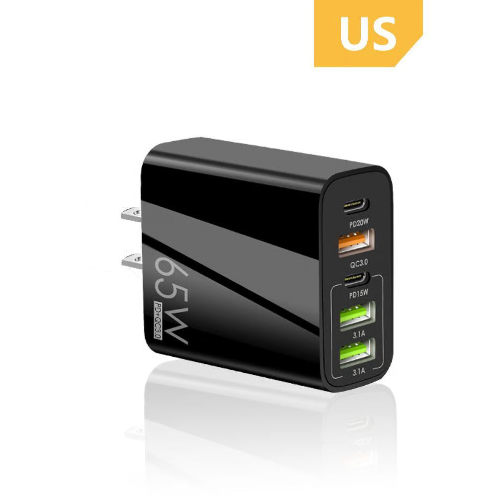 65W Multi-Port Fast Wall Charger