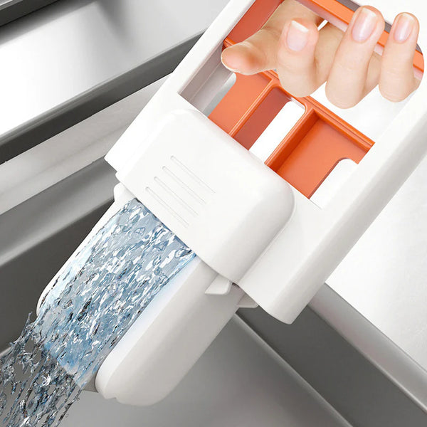 portable automatic water-absorbing desktop mop