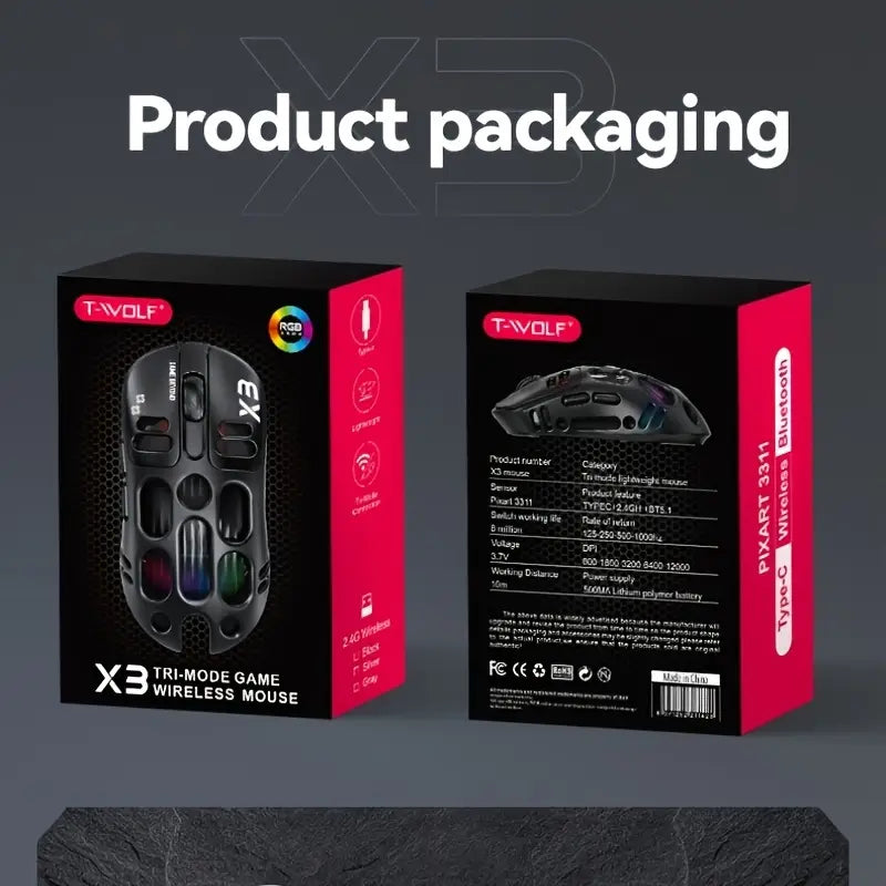 T-WOLF Wolf X3 Gaming Mouse