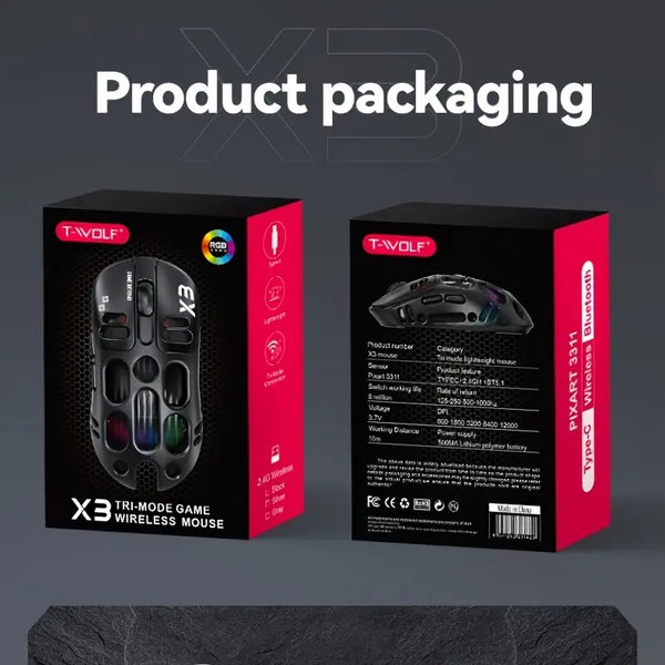 T-WOLF Wolf X3 Gaming Mouse
