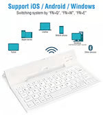 Portable Bluetooth Keyboard with Stand
