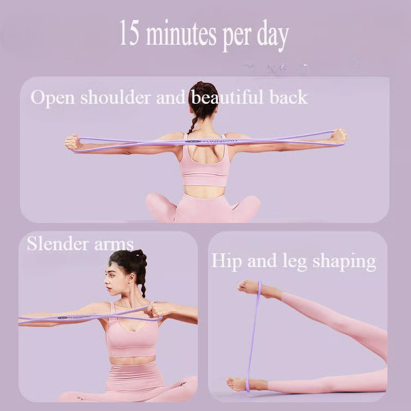 💥🔥Resistance Bands, Figure 8 Exercise Bands for Women Men