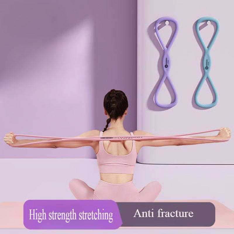 💥🔥Resistance Bands, Figure 8 Exercise Bands for Women Men