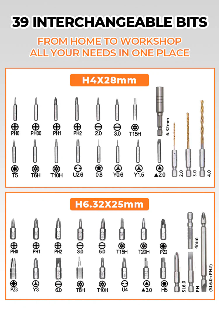 German Multifunctional And Powerful Electric Screwdriver