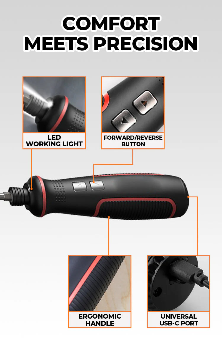 German Multifunctional And Powerful Electric Screwdriver