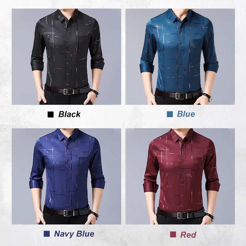 Men's Thin Iron-free Shirt