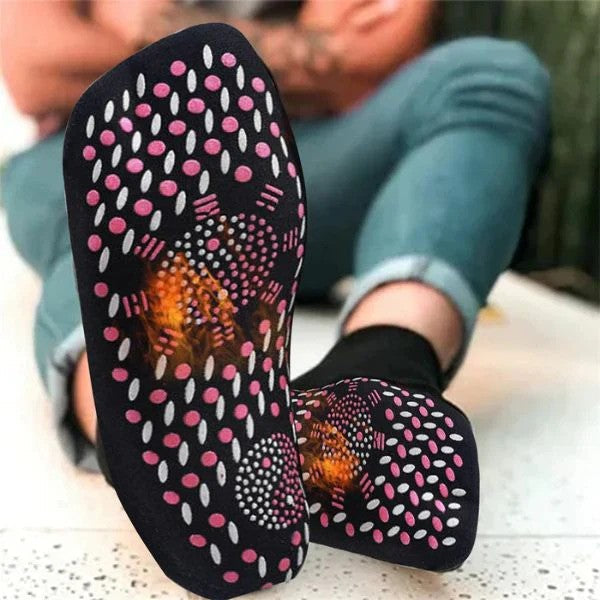 Unisex self-heating socks