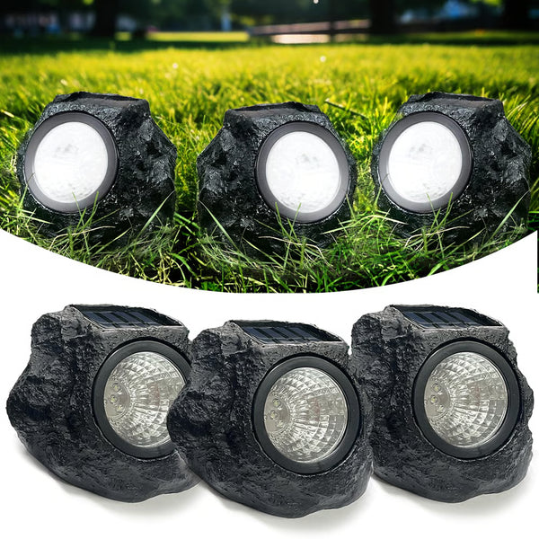 Solar Waterproof Rock Landscape Light