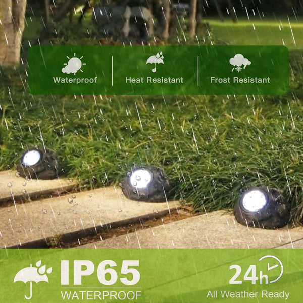 Solar Waterproof Rock Landscape Light