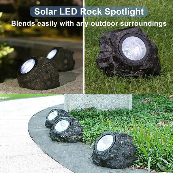 Solar Waterproof Rock Landscape Light