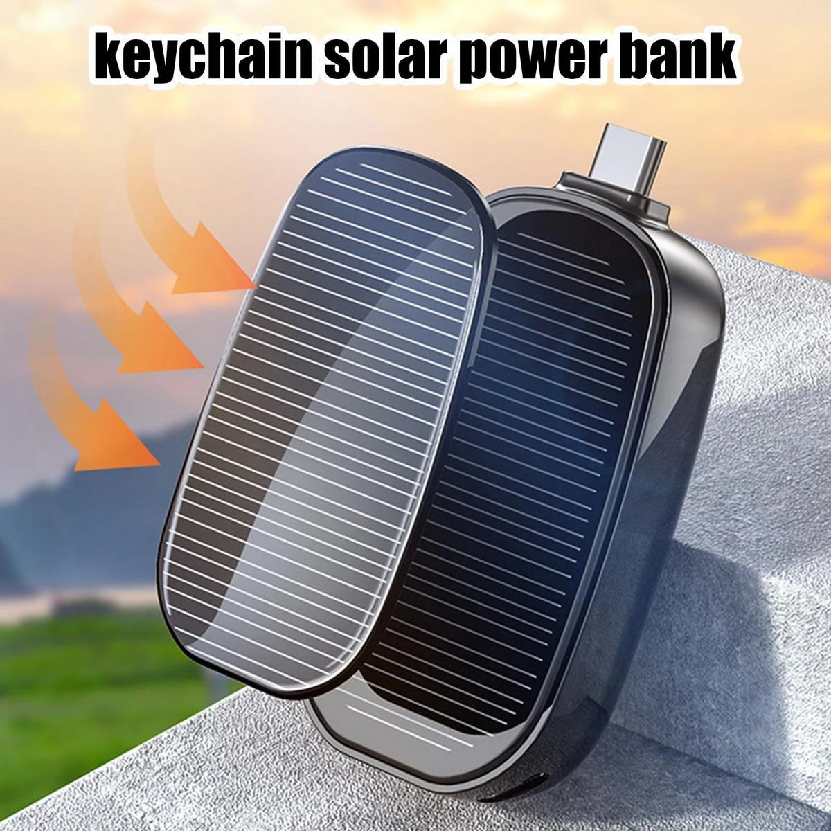 Mini Emergency Solar Power Bank
