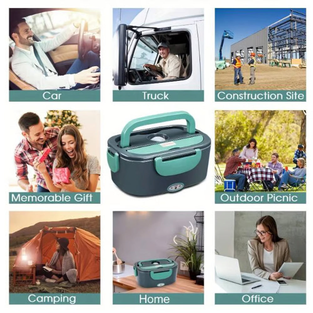 2-in-1 electric lunch box
