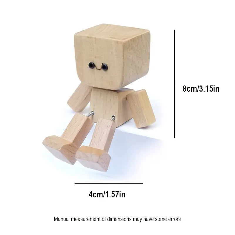 Charming Little Wooden Figure
