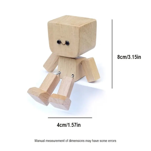 Charming Little Wooden Figure