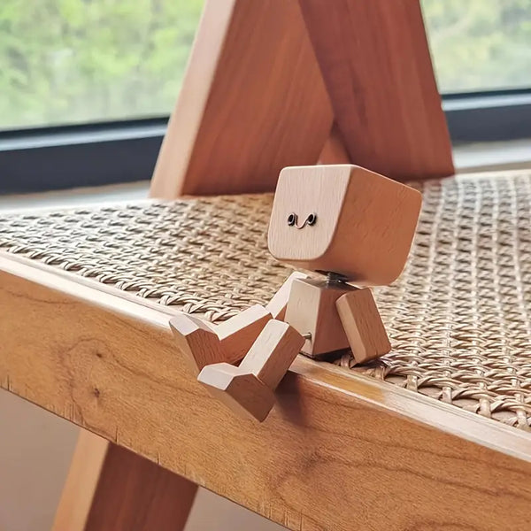 Charming Little Wooden Figure