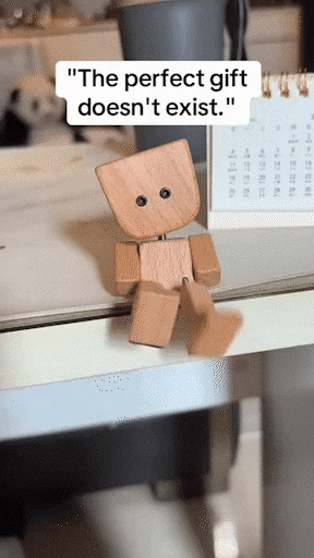 Charming Little Wooden Figure