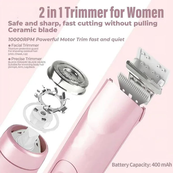 Comfort 2 in 1 Electric Lady Shaver