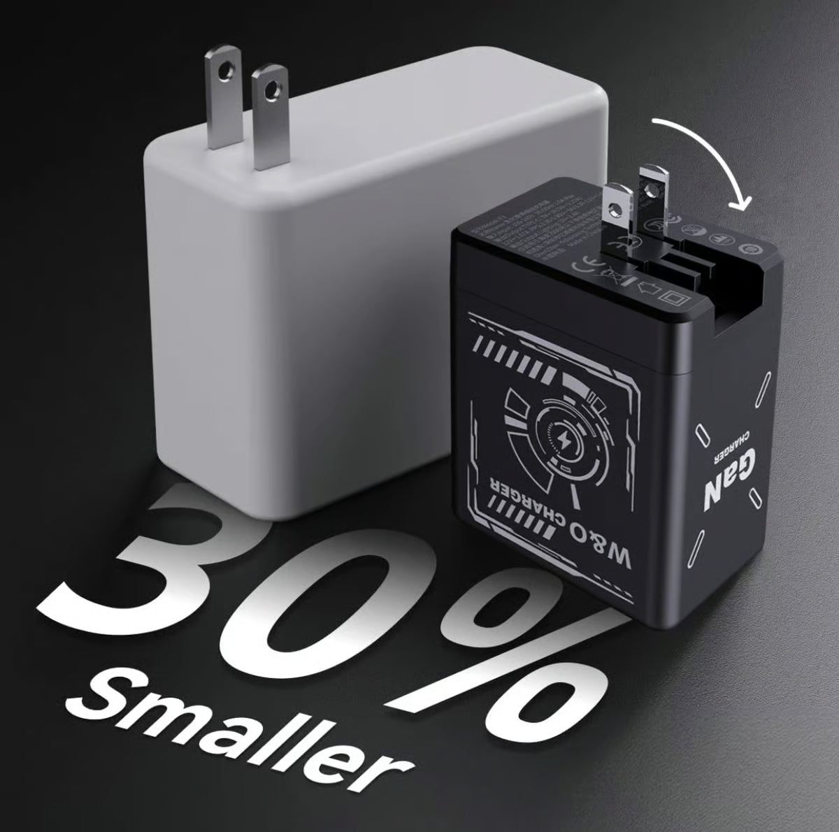 🔥W&O 2-in-1 GaN Fast Charger