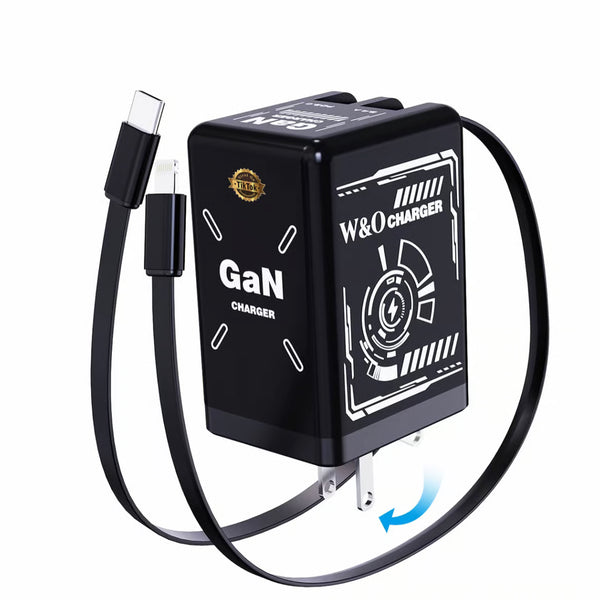 🔥W&O 2-in-1 GaN Fast Charger