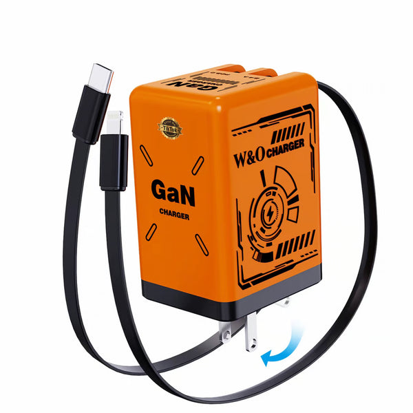🔥W&O 2-in-1 GaN Fast Charger